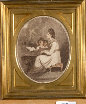 Engraving, The Music Lesson