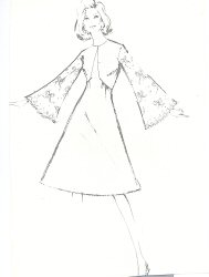 Photocopies of design sketch, Black Beauty