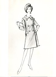 Photcopy of design sketch, Interpretation