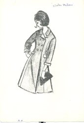 Photocopies of design sketch, Water Melon