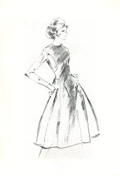 Photocopies of design sketch