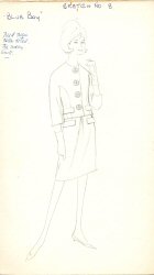 Design sketch, Blue Boy