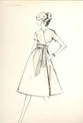 Design sketch, Buff Beauty