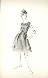 Design sketch, Grey Dove