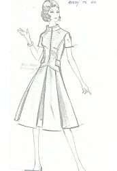 Photocopies of design sketch, Ready to Go