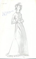 Photocopies of design sketch, Jane Eyre