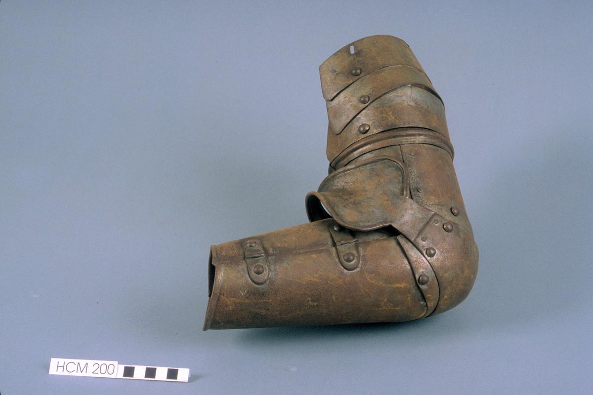 Arm armour | Metal,Iron | Date Unknown | The Hunt Collection | PD Arm armour