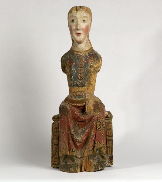 Figure sculpture (Sedes Sapentia)