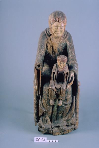 Figure sculpture (Sedes Sapentia)