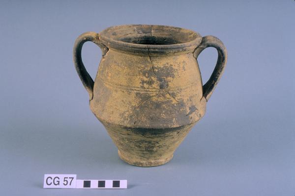 Two-handled pot