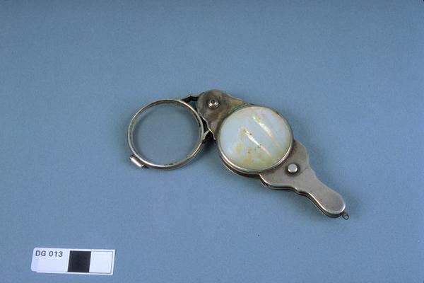 Silver magnifying-glass