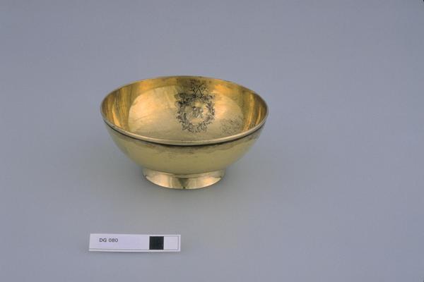 Silver-gilt bowl
