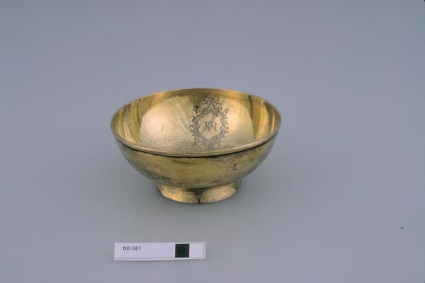Silver-gilt bowl