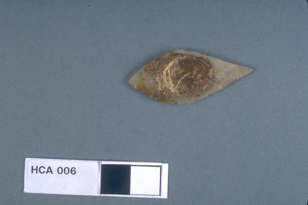 Leaf- /lozenge-shaped arrow-head