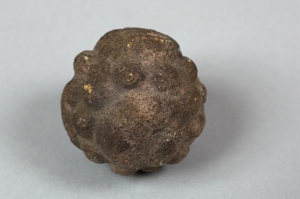 Carved stone, ceremonial ball