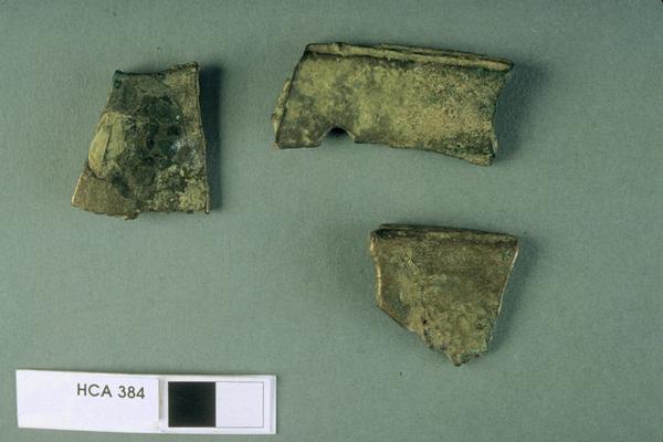 Unidentified (fragments, of weapon or tool ?)