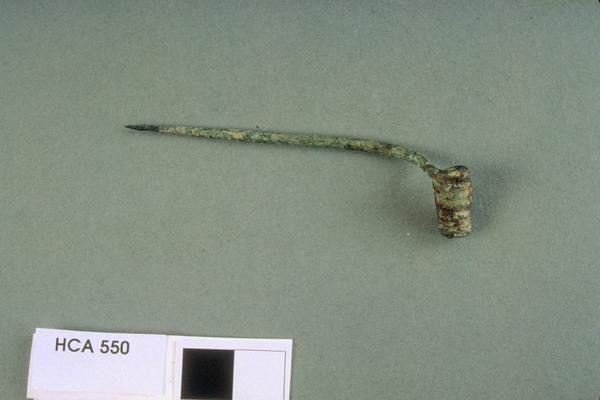 Pin and coil [of fibula ?]