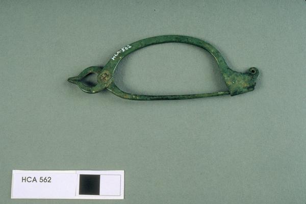 Bronze Fibula or Brooch with pincer type head