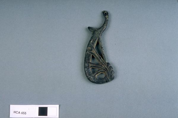 Cheek-piece (horse-harness): fragment