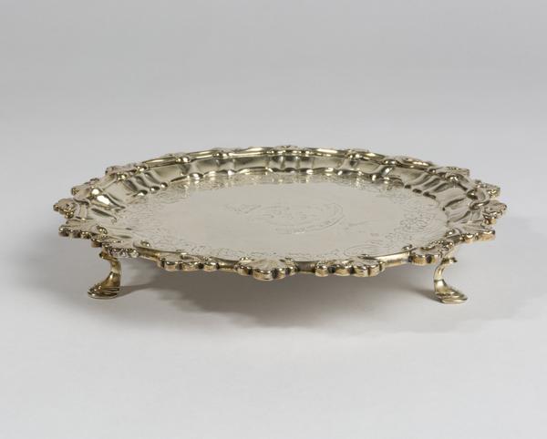 Salver or card tray