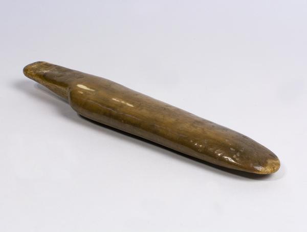 Ivory or whalebone club