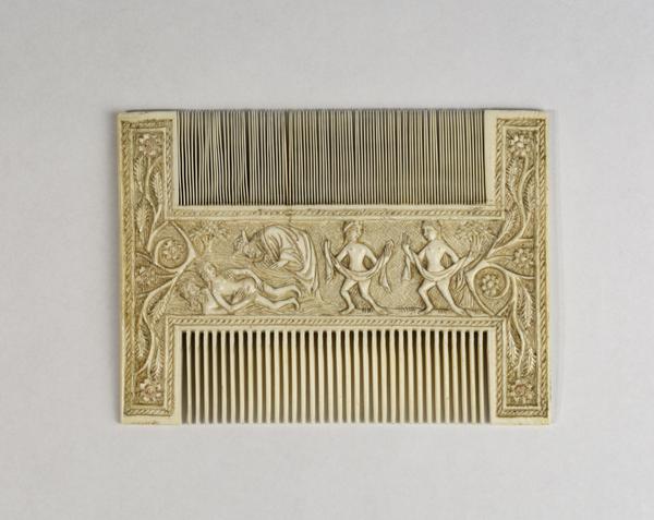 Comb with scenes from the life of King David and Bathsheba