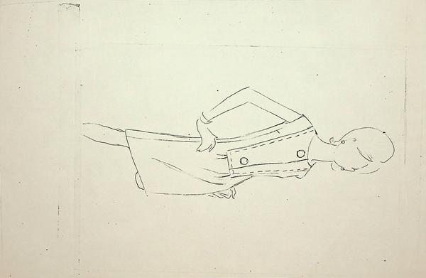 Photocopy of design sketch