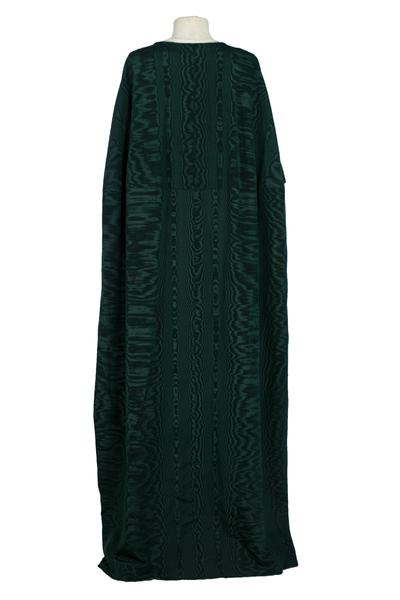 Green poplin dress
