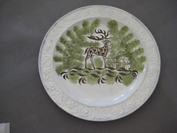 Belfast pearlware plate