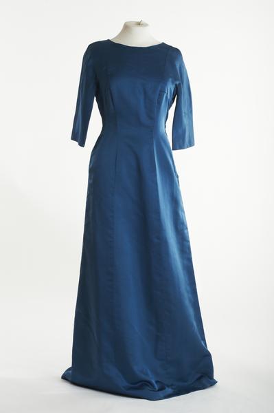 Dress, Blue evening gown