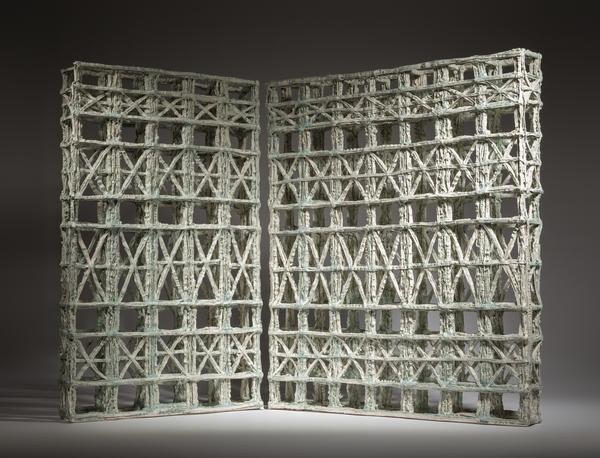 White Diptych by Henry Pim