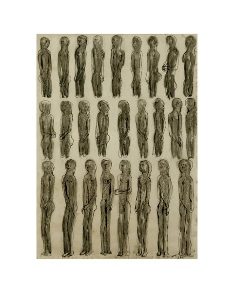 Drawing, Upright Figures/ Ideas for Boxwood Carving