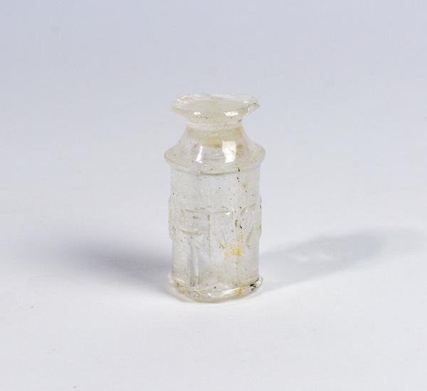 Rock crystal cosmetic-bottle