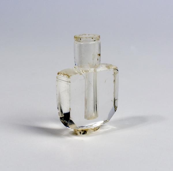 Rock crystal bottle