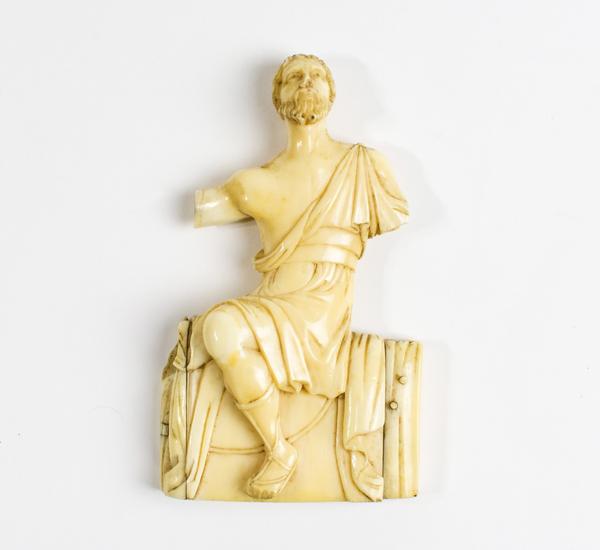 Ivory male figure (relief)