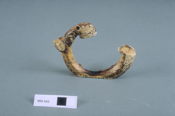 Ivory crozier portion