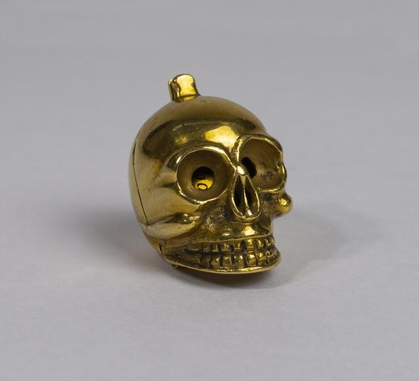 Pomander or memento mori skull