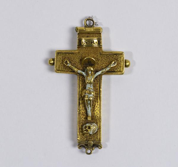 Reliquary pendant cross, known as the Mary, Queen of Scots, crucifix