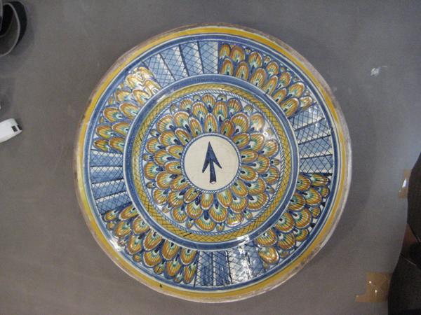 Maiolica dish
