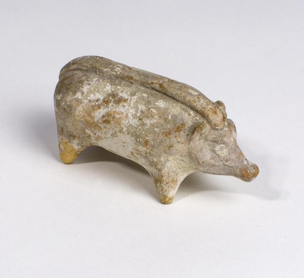 Ceramic figure of a boar