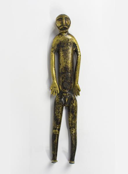 Bronze figure of a man