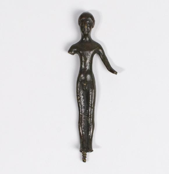 Bronze figure of a man