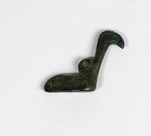 Bronze figure of bird