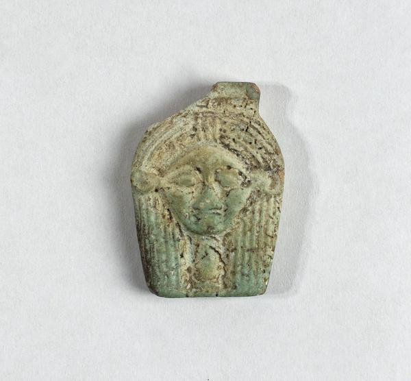 Faience Head of the goddess Hathor