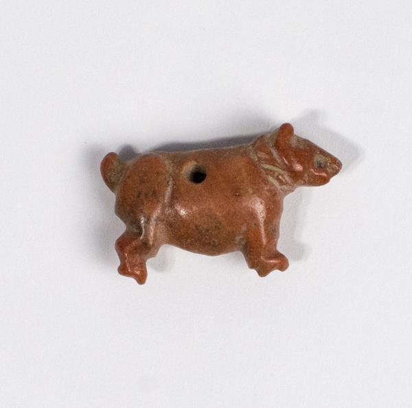 Stone figure of a bull