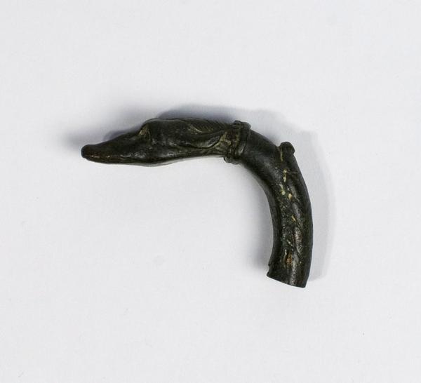 Bronze serpent or swan head