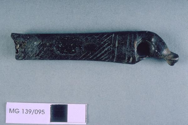 Bronze knife-handle