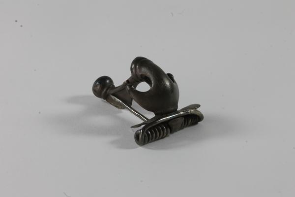Silver fibula (brooch)