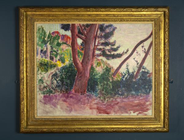 Painting, Red Firs (Roderic O'Connor 1860-1940)