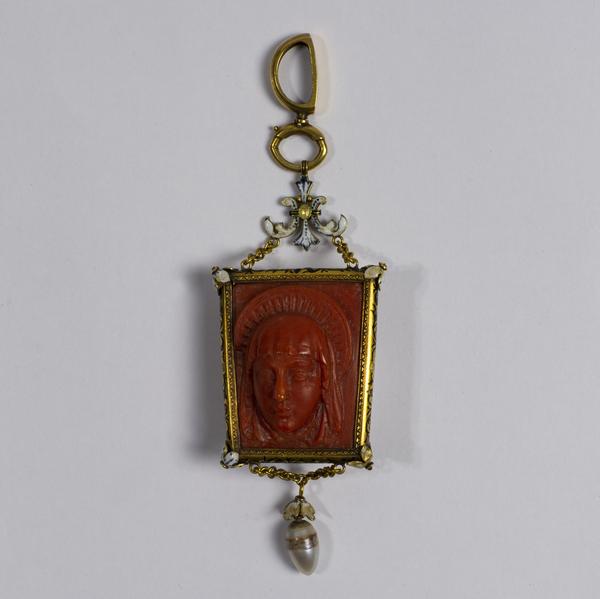 Pendant with double-sided panel